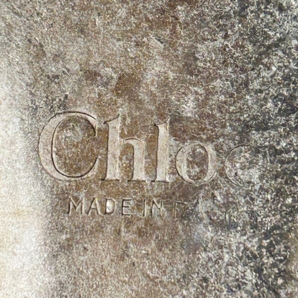 Chloe Lauren Soft Leather Blue Scalloped Edge Round Toe Slip On Ballet Flats 39 - Picture 8 of 10